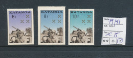 KATANGA  COB 79/81 IMPERFORATED  LH - Katanga