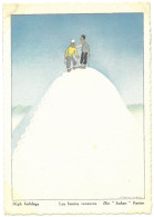 CPSM Illustrateur SAMIVEL - Les Hautes Vacances - High Holidays - Die Hohen Ferien -  Ed. JANSOL - ( Alpinisme ) - Samivel
