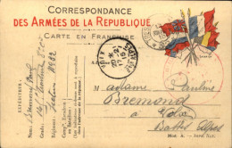 1915  Correspondance Armées De La République  S P 32 Envoyée à VOLX - Briefe U. Dokumente