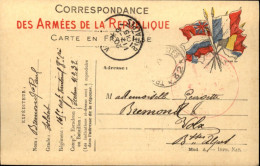1915  Correspondance Armées De La République  S P 32 Envoyée à VOLX - Briefe U. Dokumente