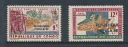 KATANGA CONGO KIN. STANLEYVILLE COB 18/19 MNH - Katanga