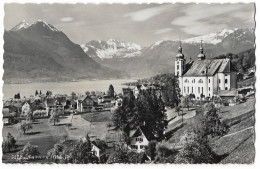 SARNEN: Teilansicht Mit Kloster - Foto-AK 1952 - Sarnen