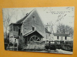 JARCY -- Lot 2 Cpa Dont 1 ANIMEE - Le Moulin De Jarcy Et Sa Grande Roue à Aubes - Molinos De Agua