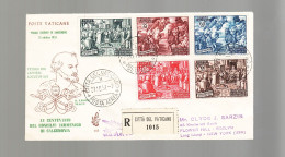 Vaticano -31.10.1951   Fdc Ed Venetia  Conc Calcedonia   (LISTINO FDC VENETIA  EU 220) - FDC