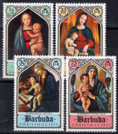 ZAYIX Barbuda 99-102 MNH Christmas Madonna & Child Seasonal 111022S152M - Altri & Non Classificati