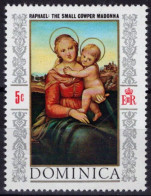 ZAYIX Dominica 241 MNH Christmas Madonna & Child Artist Raphael  111922S04 - Altri & Non Classificati