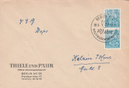 DDR Brief Sonderstempel Berlin N4 10 Jahre Weltfriedensbewegung Taube 1959 - Macchine Per Obliterare (EMA)