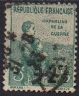 France 1917 - Orphelins De La Guerre Y&T 14, 5c + 8c - Usati