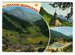 74 - Cpsm - 1976 - Multivues - LE GRAND BORNAND (Haute-Savoie) - Tb 60c Marianne De Béquet - Le Grand Bornand