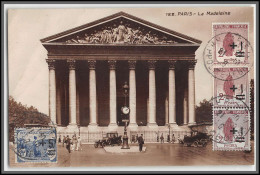 96186 N°162 Bande De 3 165 Paris Madeleine Eindhoven Nederland 1926 Orphelins De Guerre Carte Postale Photo France - Brieven En Documenten