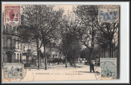 96185 N°162 163 164 165 Marmande 1924 Boulevard Maré Orphelins De Guerre Carte Postale Postcard France - Brieven En Documenten