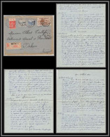 96216 N°230 164 165 Bordeaux Dakar Sénégal Lac 6 Pages Orphelins De Guerre Lettre Cover France - Brieven En Documenten