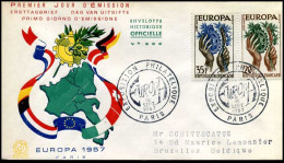 France - FDC - Europa CEPT 1957 - 1957