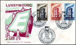 Luxemburg - FDC - Europa CEPT 1956 - 1956