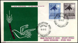  België / Belgique / Belgium - FDC - Europa CEPT 1957 - 1957