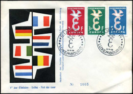  Luxembourg - FDC - Europa CEPT 1958 - 1958