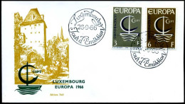  Luxembourg - FDC - Europa CEPT 1966 - 1966