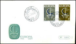  Luxembourg - FDC - Europa CEPT 1966 - 1966