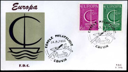  België/Belgique   - FDC - Europa CEPT 1966 - 1966