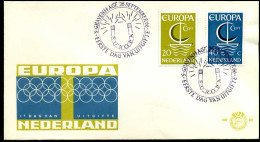 Nederland - FDC -  Europa CEPT 1966 - 1966