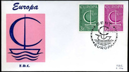  België / Belgique / Belgium - FDC - Europa CEPT 1966 - 1966