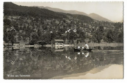 WILEN Am Sarnersee Mit Ruderboot - Foto-AK 1952 - Sarnen