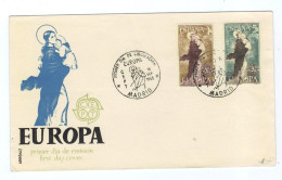 Spanien, 1963, Ersttag "Europa" Auf Kuvert, MiNr.1411, 1412  (14362W) - FDC