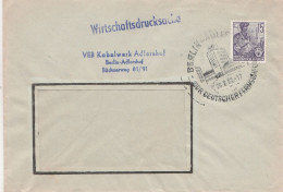 DDR Brief Sonderstempel Berlin Adlershof DDR Deutscher Fernsehfunk 1962 - Macchine Per Obliterare (EMA)