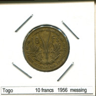 10 FRANCS CFA 1959 WESTERN AFRICAN STATES (BCEAO) Coin #AS346.U.A - Other - Africa