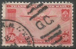 USA Airpost Air Mail 1937 "China Clipper"  Trans-Pacific Issue Date Omitted C.50 SC.# C22 - Good Used - 1a. 1918-1940 Oblitérés