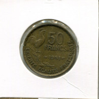 50 FRANCS 1951 FRANKREICH FRANCE Französisch Münze #AK946.D.A - 50 Francs