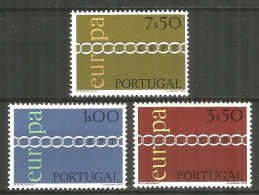 Portugal 1971 , Mint Stamps MNH (**) Europa Cept - Neufs