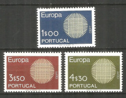 Portugal 1970 , Mint Stamps MNH (**) Europa Cept - Neufs