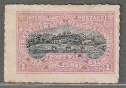 NEW HEBRIDES - Poste Locale : Syndicat Anglais N°1 Nsg (1897) One Penny - Andere & Zonder Classificatie