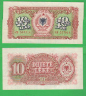 Albania Shqiptar 10 Leke 1957 - Albanie