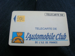France Telecarte Privee D 281 D281 Automobile Club TB - Privées