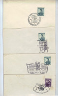 Österreich, 1961/62, 4 Kuverts Mit 5 Bzw.30Gr./Trachten Und Verschiedene SStpl. (14374E) - Covers & Documents