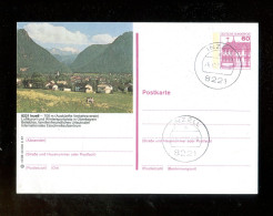 BUNDESREPUBLIK DEUTSCHLAND / 1987, Bildpostkarte Mit Bild "INZELL" Und Bildgleichem Stempel (L2314) - Bildpostkarten - Gebraucht