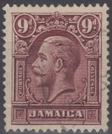 ZAYIX - Jamaica 109 Used - 1926 9d Violet Brown, George V 040322-S66 - Jamaïque (...-1961)
