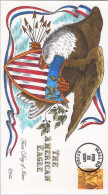 ZAYIX - US 3471 Collins FDC Hand Painted 55c American Eagle 121022SM33M - 2011-...