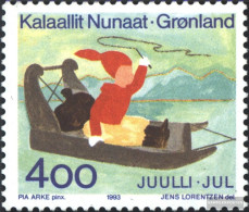 Denmark - Greenland 242 (complete Issue) Unmounted Mint / Never Hinged 1993 Christmas - Ongebruikt