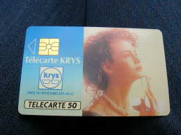 France Telecarte Privee D 583 D583 Krys TB ( Legerement Jaunie ) - Privées