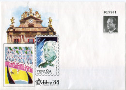 Sobre Enteropostal 1988 Exfilna. - 1931-....