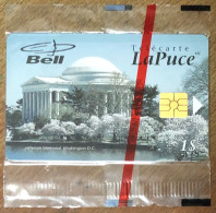 BELL CANADA LA PUCE JEFFERSON MEMORIAL WASHINGTON NSB TELEFONKARTE SCHEDA TARJETA PAY PHONE CARD CALLING CARD CARTE - Canada