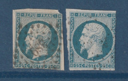 France - YT N° 10 - Oblitéré - 1852 - 1852 Louis-Napoleon