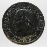 GADOURY 152 - 5 CENTIMES 1853 W Lille TYPE NAPOLEON III -  KM 777 - TTB - 5 Centimes