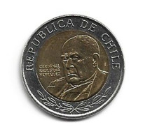 CHILE / CHILI.  500 PESOS (2021)  Cardinal Raúl Silva Henríquez  (uncirculated) - Cile