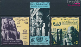 Ägypten 808-810 (kompl.Ausg.) Postfrisch 1965 UNO (10420192 - Unused Stamps