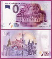 0-Euro UEDZ 01 2016 PARC ET CHATEAU DE THOIRY - Pruebas Privadas