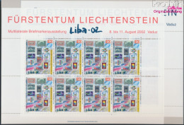 Liechtenstein 1297Klb-1298Klb Kleinbogen (kompl.Ausg.) Postfrisch 2002 LIBA (10419265 - Nuovi